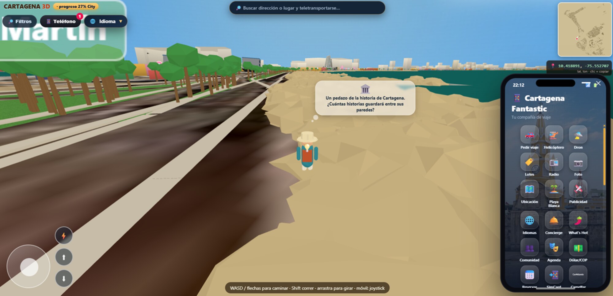 Cartagena en 3D