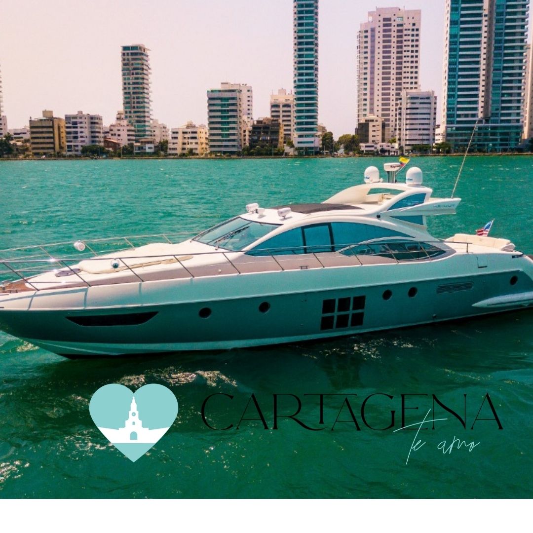 Yate Azimut 62s: Descubre el Lujo en el Mar en Cartagena / Azimut 62s Yacht: Discover Sea Luxury in Cartagena