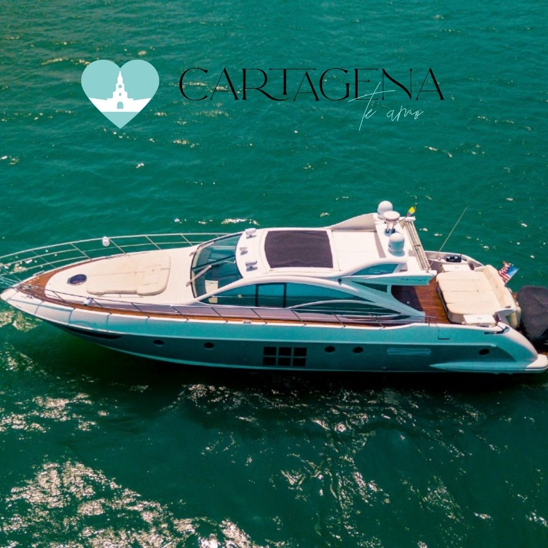 Yate Azimut 62s: Descubre el Lujo en el Mar en Cartagena / Azimut 62s Yacht: Discover Sea Luxury in Cartagena