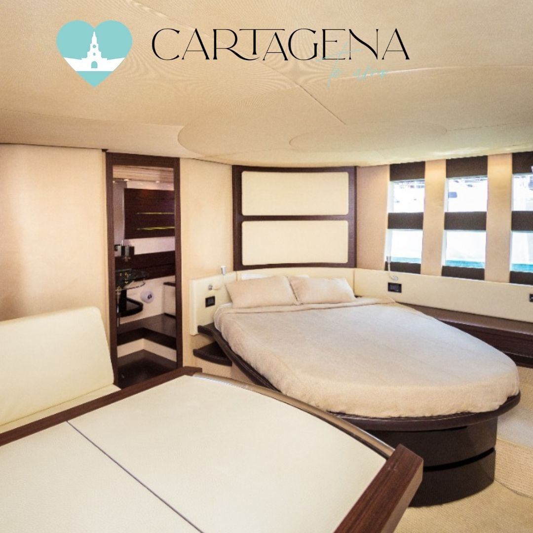 Yate Azimut 62s: Descubre el Lujo en el Mar en Cartagena / Azimut 62s Yacht: Discover Sea Luxury in Cartagena