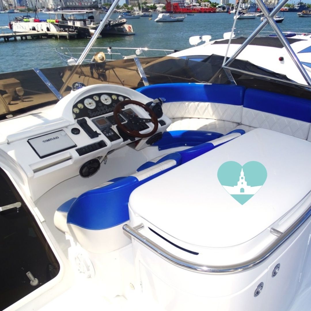 YACHT VIKING 56 Unforgettable Sea Experiences: Discover Luxury in Cartagena /Descubre el Paraíso en el Mar: Cartagena de Lujo te Espera