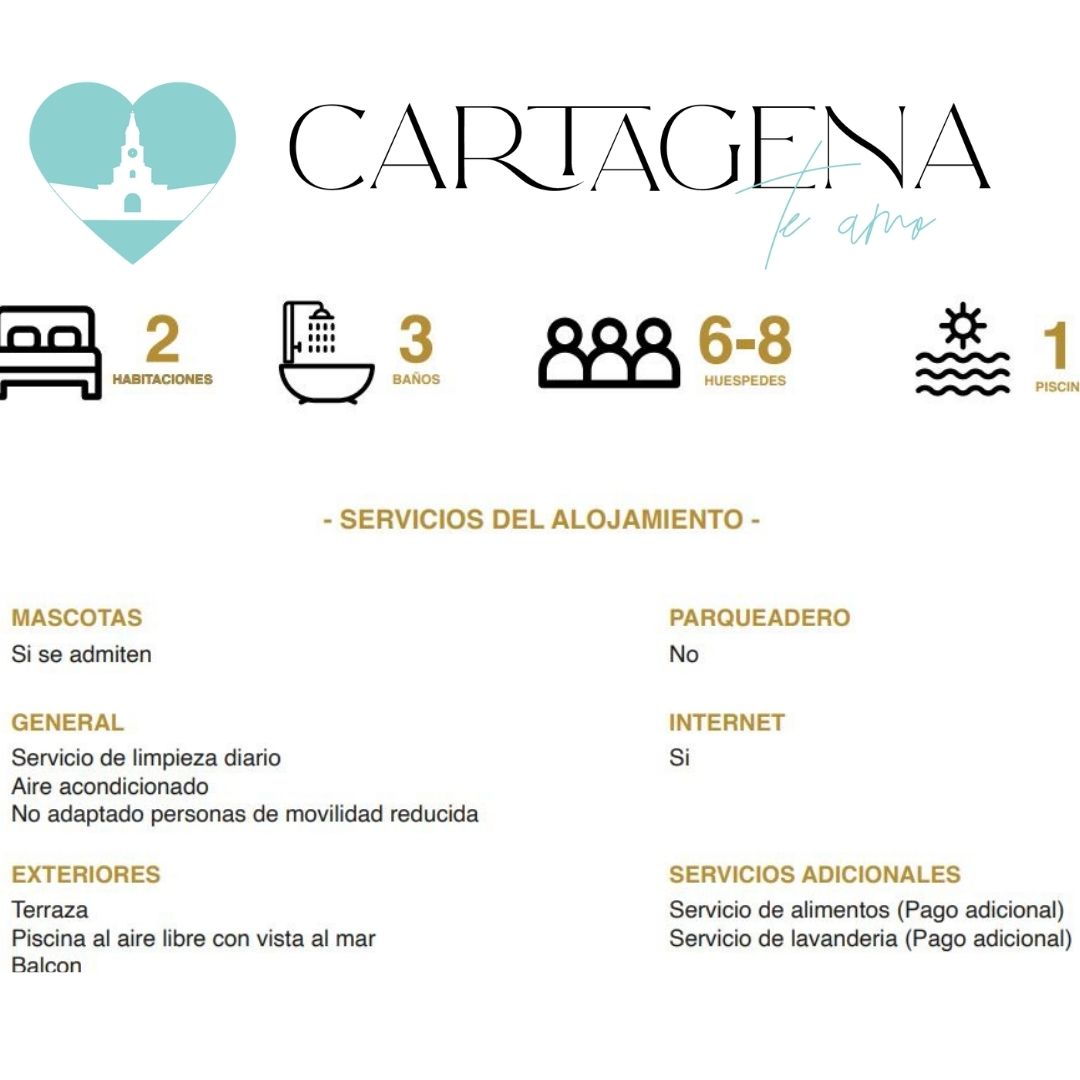 Luxury Colonial Home in Cartagena – Claver Hometown Residency /Hogar Colonial de Lujo en Cartagena – Residencia Claver Hometown