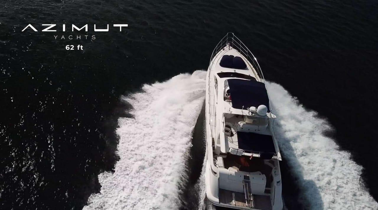 Yate Azimut 62 Pies en Cartagena: Un Lujo Inigualable para tu Experiencia en el Caribe / Azimut 62 Feet Yacht in Cartagena: Unmatched Luxury for Your Caribbean Experience