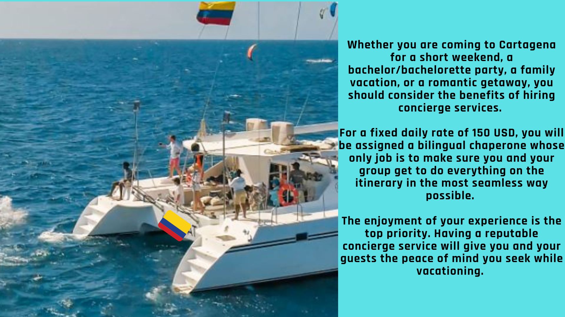 Best VIP Concierge Service – Cartagena – Colombia