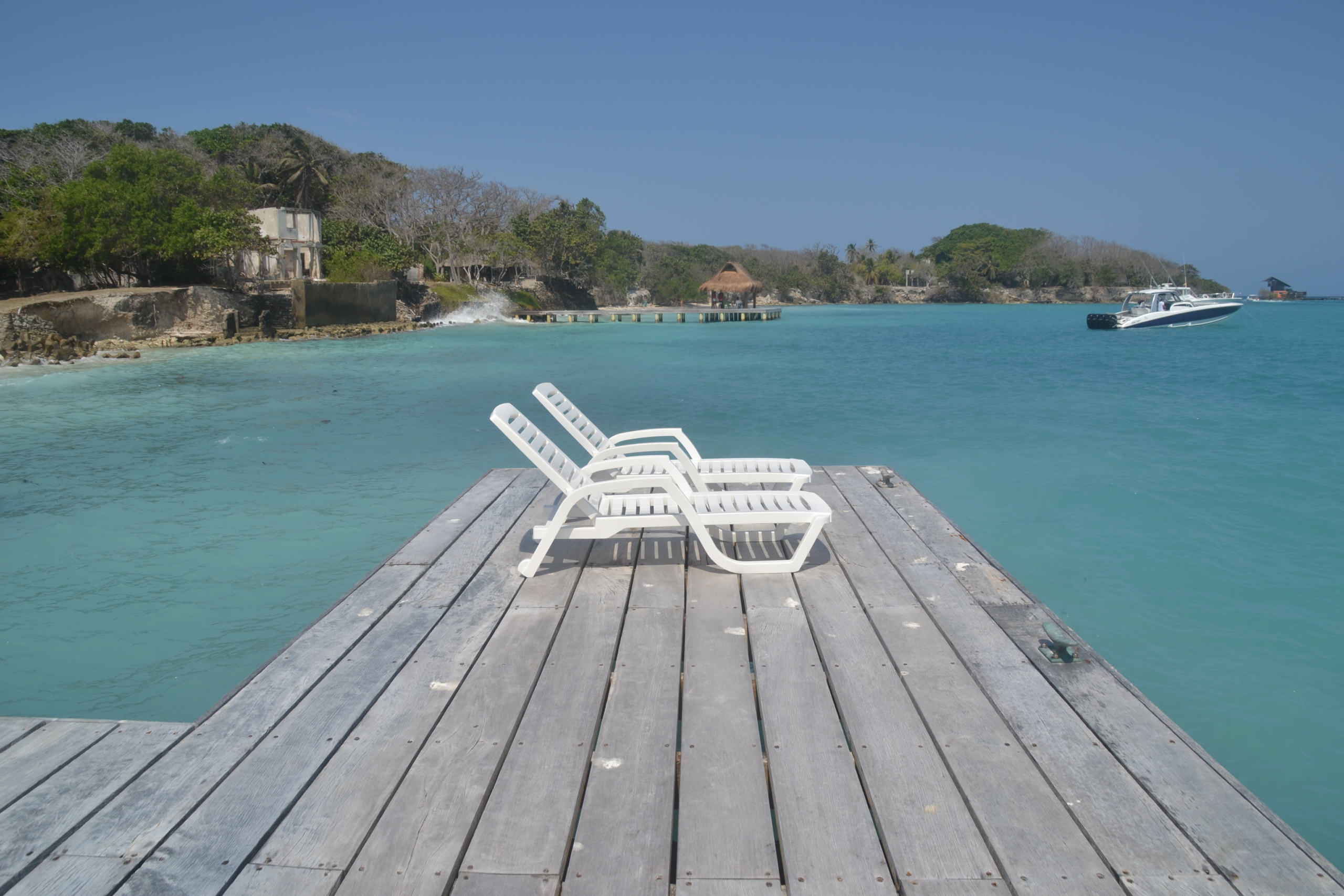 Casa de Playa en Cartagena Colombia Isla Privada / Cartagena Beach House Private Island