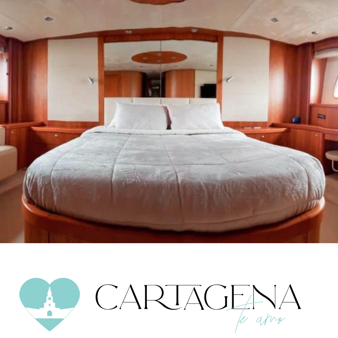 Vive la experiencia de lujo en el mar con nuestra embarcación de ensueño en Cartagena 72ft Yate Sunseeker/ Experience luxury on the sea with our dreamy yacht sunseeker 72 ft
