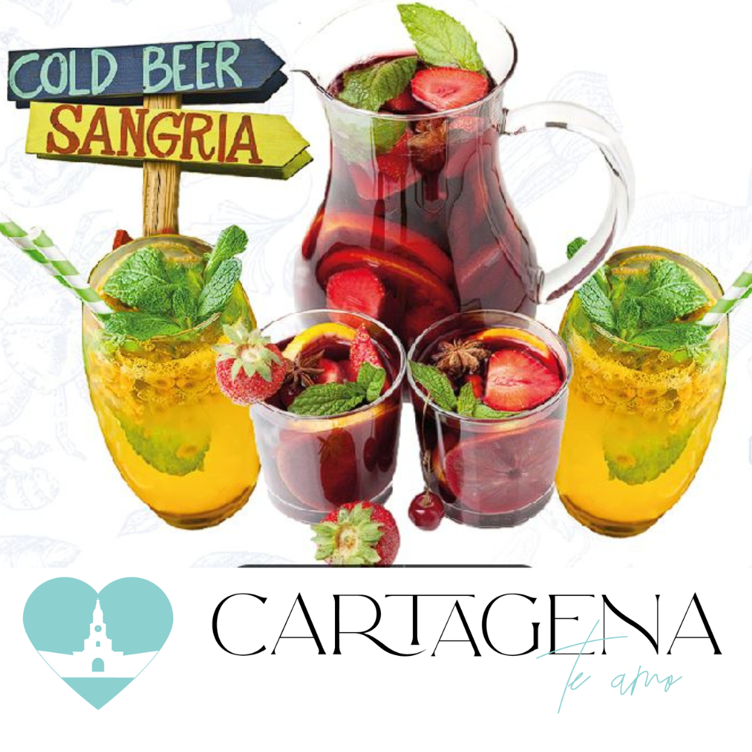 La sangría perfecta para tus eventos y convenciones en Cartagena/ The perfect sangria for your events and conventions in Cartagena