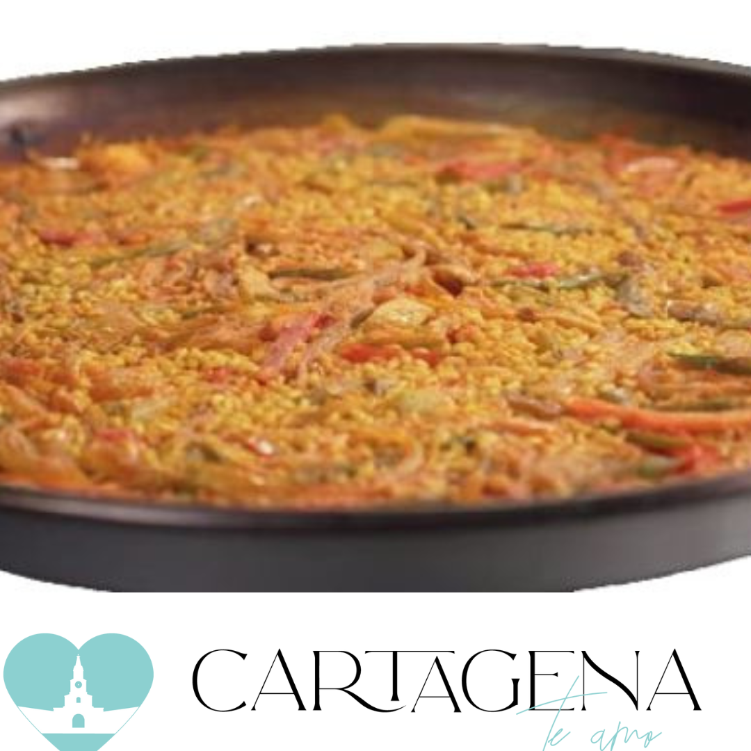 Paella vegetariana en Cartagena: una opción deliciosa y saludable para tus eventos especiales /Vegetarian paella in Cartagena: a delicious and healthy option for your special events