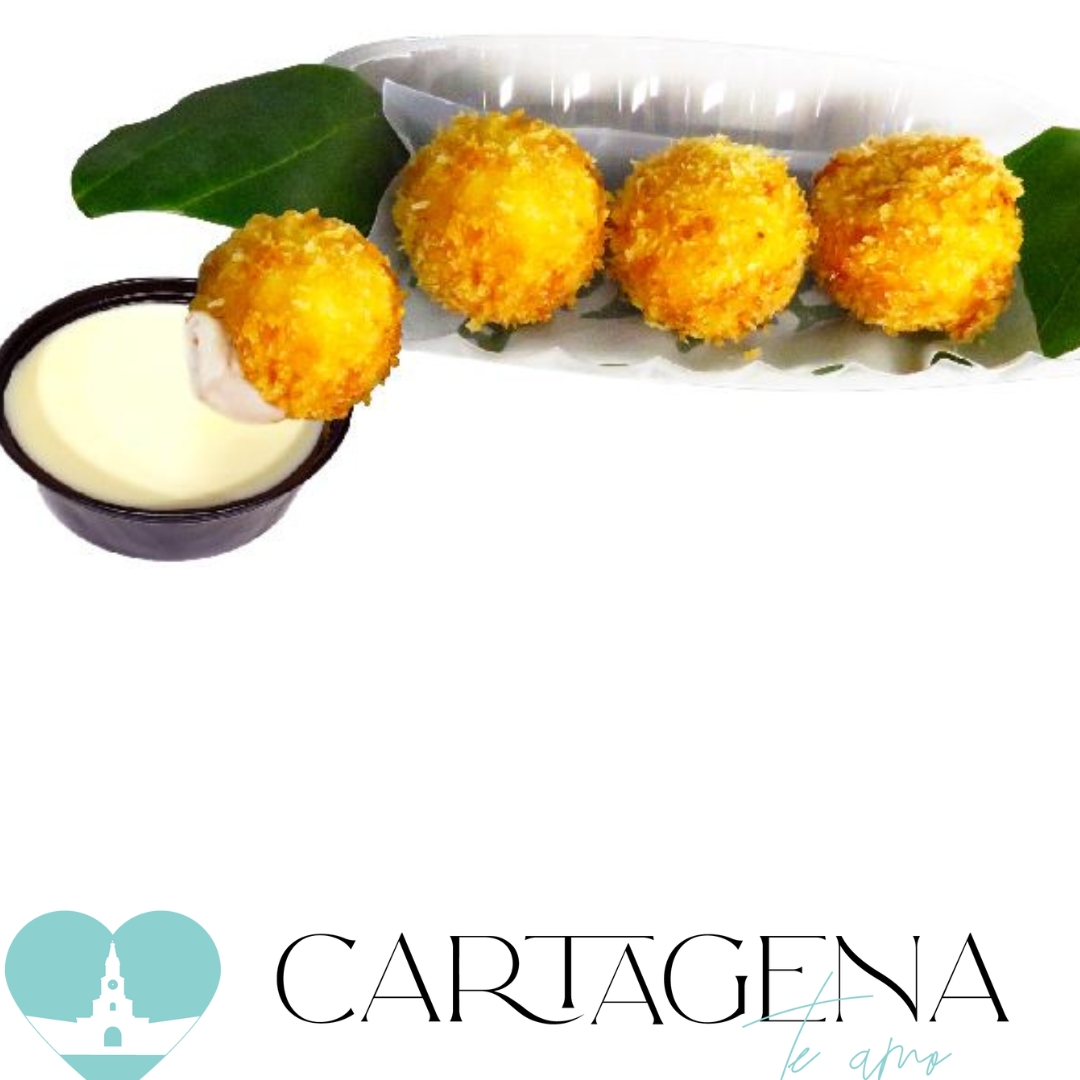 Buñuelitos de cangrejo para eventos en Cartagena: deliciosos y saludables / Crab fritters for events in Cartagena: delicious and healthy