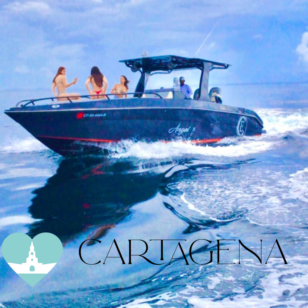 Lancha de lujo de 39 pies: La mejor opción en Cartagena para tu aventura en el mar / Luxury 39-Foot Yacht: The Best Option in Cartagena for Your Adventure at Sea with Comfort and Style