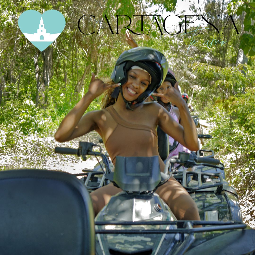 Descubre la emoción de explorar Cartagena en ATV – Tour de aventura en la naturaleza / Experience the Adventure of a Lifetime: ATV Tour in Cartagena