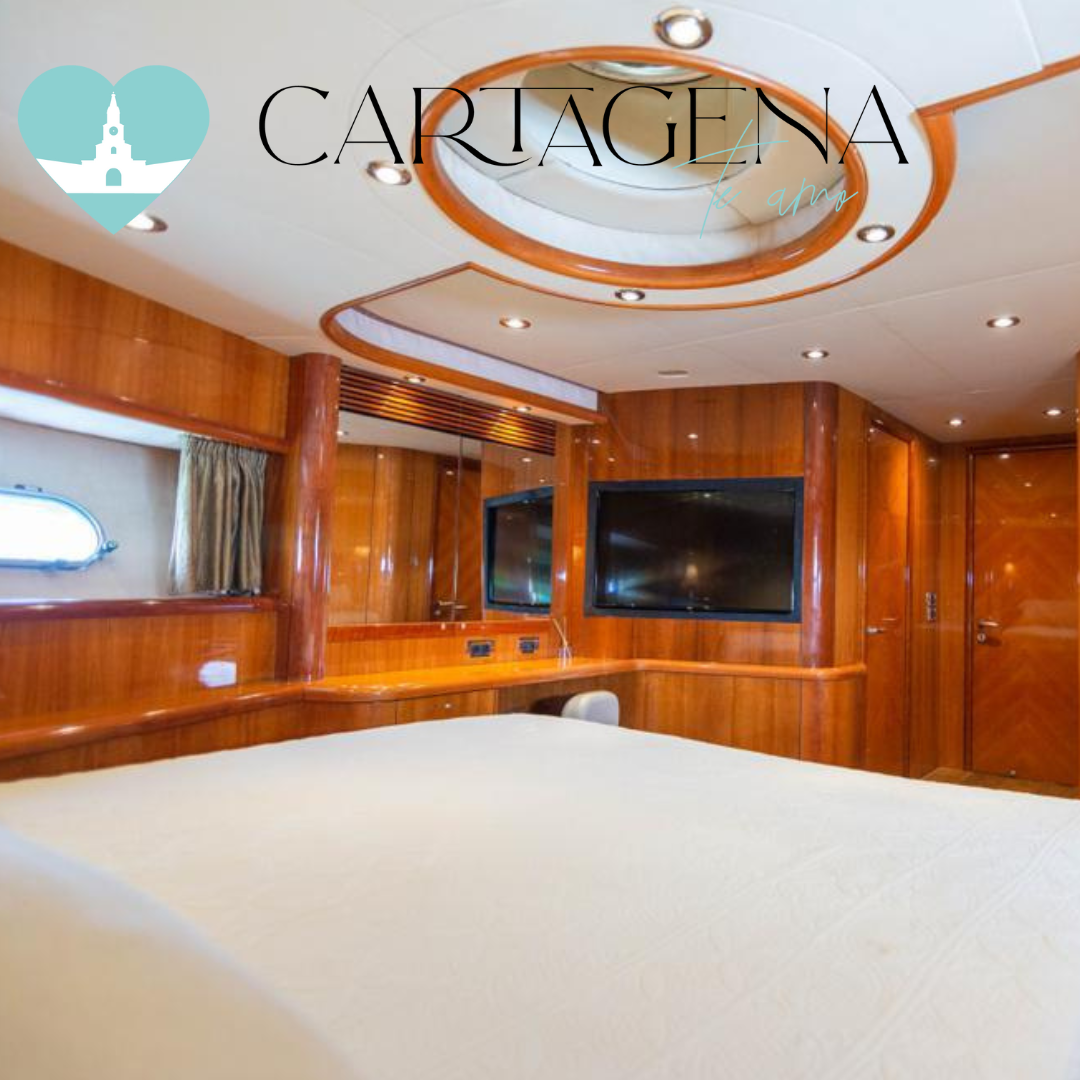 Yate SUNSEEKER 82: la experiencia náutica de lujo en Cartagena / Luxury Yacht Rental in Cartagena – Experience the Sunseeker 82