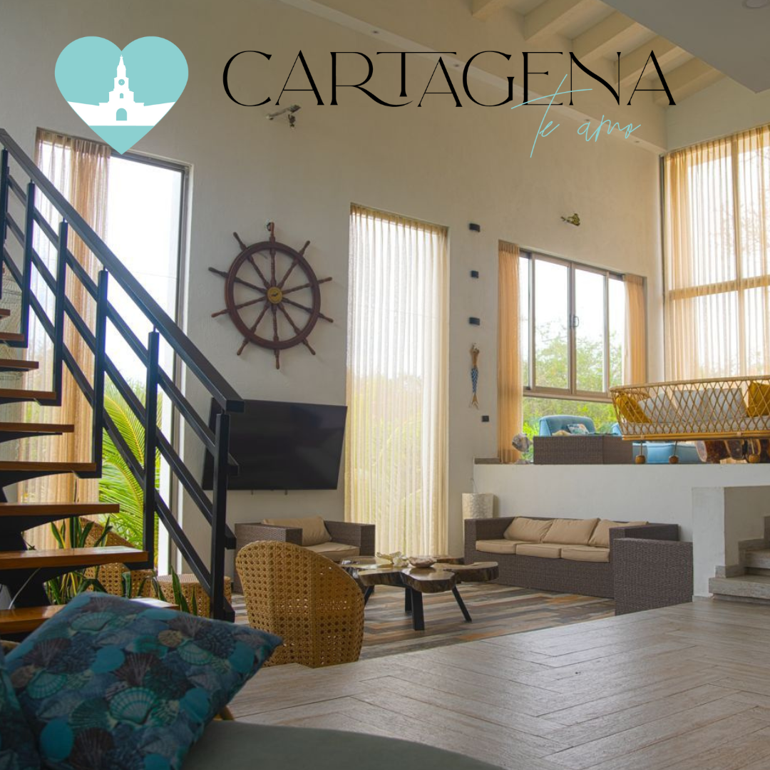 Casa privada en Barú Grande | Experiencia de lujo junto al mar | Reserva ahora / Private House in Barú Grande | Luxury Experience by the Sea | Book Now In Cartagena
