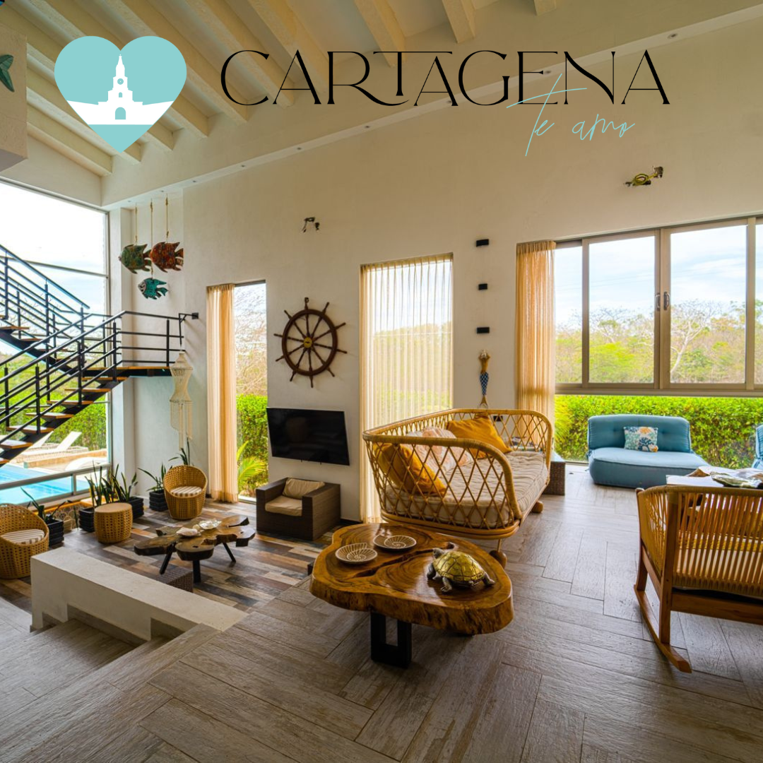 Casa privada en Barú Grande | Experiencia de lujo junto al mar | Reserva ahora / Private House in Barú Grande | Luxury Experience by the Sea | Book Now In Cartagena