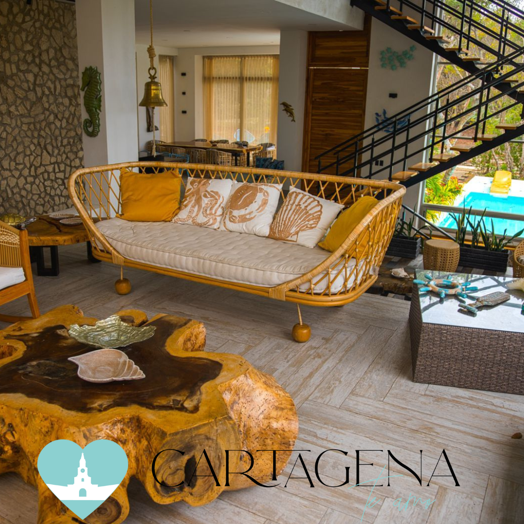 Casa privada en Barú Grande | Experiencia de lujo junto al mar | Reserva ahora / Private House in Barú Grande | Luxury Experience by the Sea | Book Now In Cartagena