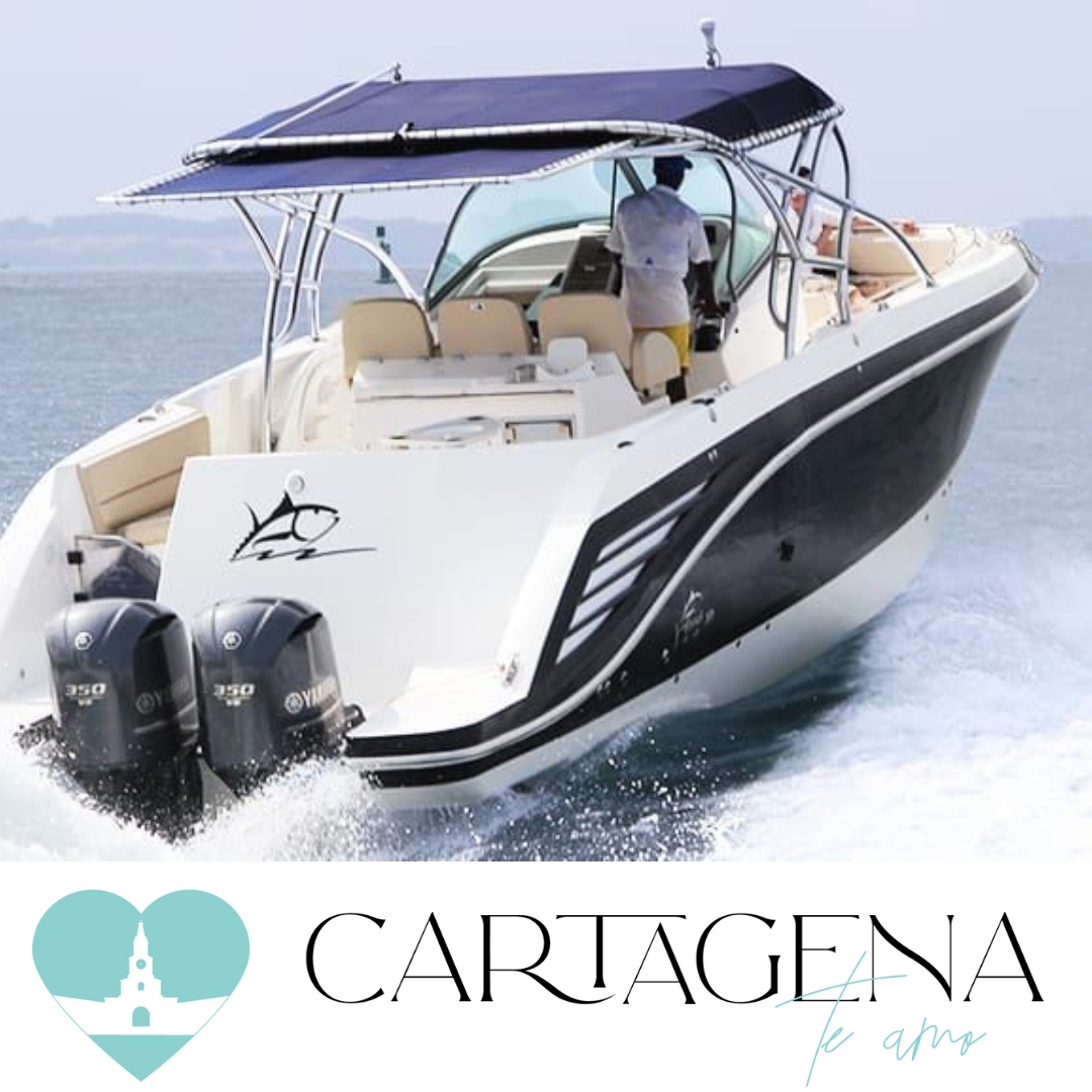 Explora el Paraíso Caribeño en Nuestro Yate de 38 Pies en Cartagena / Explore the Caribbean Paradise on Our 38-Foot Yacht In Cartagena