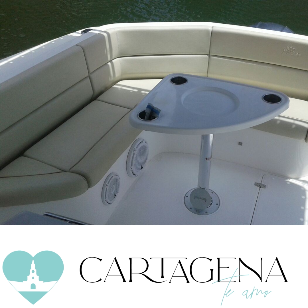 Explora el Paraíso Caribeño en Nuestro Yate de 38 Pies en Cartagena / Explore the Caribbean Paradise on Our 38-Foot Yacht In Cartagena