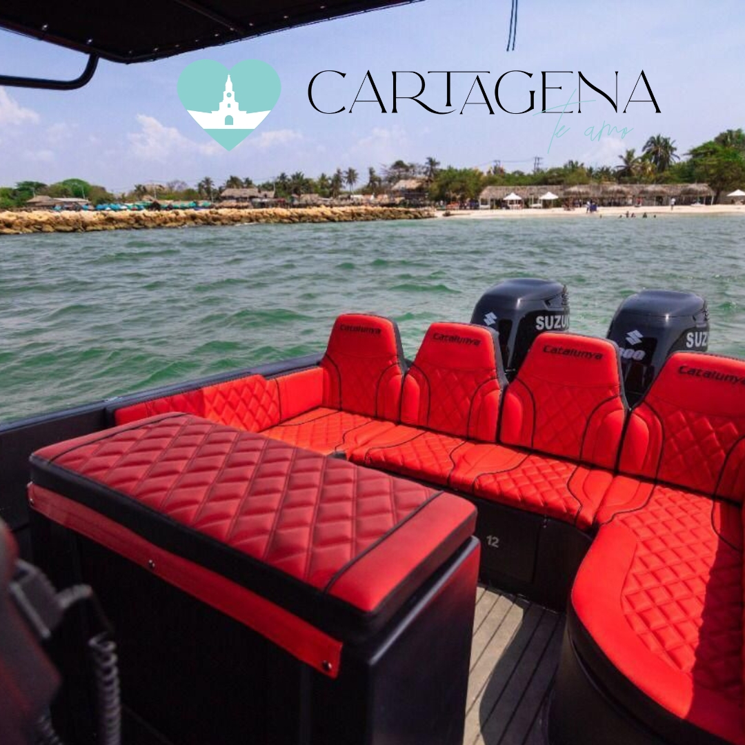 ¡Descubra la Emoción en el Mar con Nuestra Lujosa Embarcación 33ft para 14 Personas En Cartagena / Embark on a Unique Experience! Luxury Boat 33ft for 14 People in Cartagena