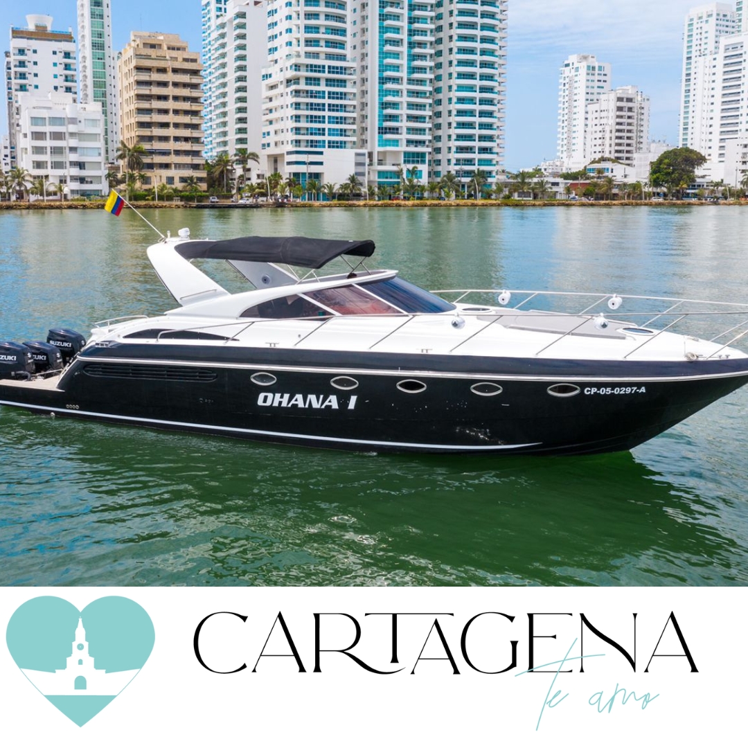 Explora el Paraíso Caribeño en Nuestro Yate de 38 Pies en Cartagena / Explore the Caribbean Paradise on Our 38-Foot Yacht In Cartagena
