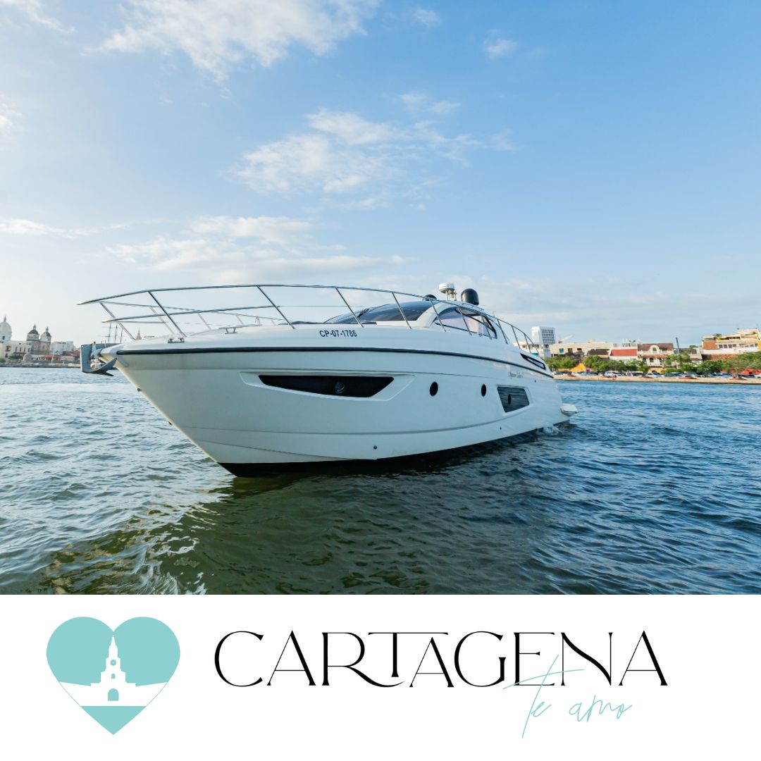 Yate Azimut Atlantis 48 ft: Lujo y Diversión en el Mar de Cartagena / 48 ft Azimut Atlantis Yacht: Luxury and Fun at Sea in Cartagena Colombia