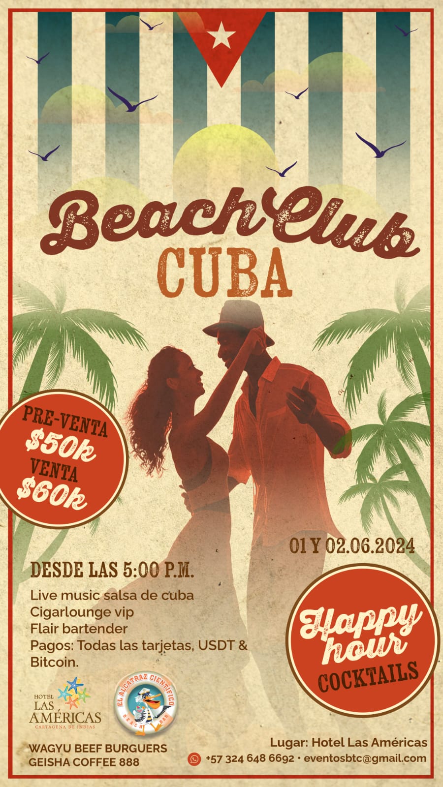 Noche Cubana: Música, Salsa y Lujo en Las Américas / Cuban Night: Music, Salsa, and Luxury at Las Américas