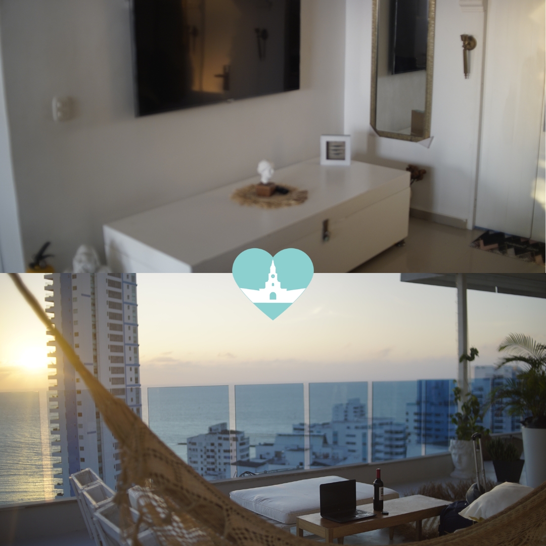 Alquila un Penthouse de Lujo en Cartagena: Calidad, Confort y Economía en un Solo Lugar /Rent a Luxury Penthouse in Cartagena and Let Your Creativity Flow