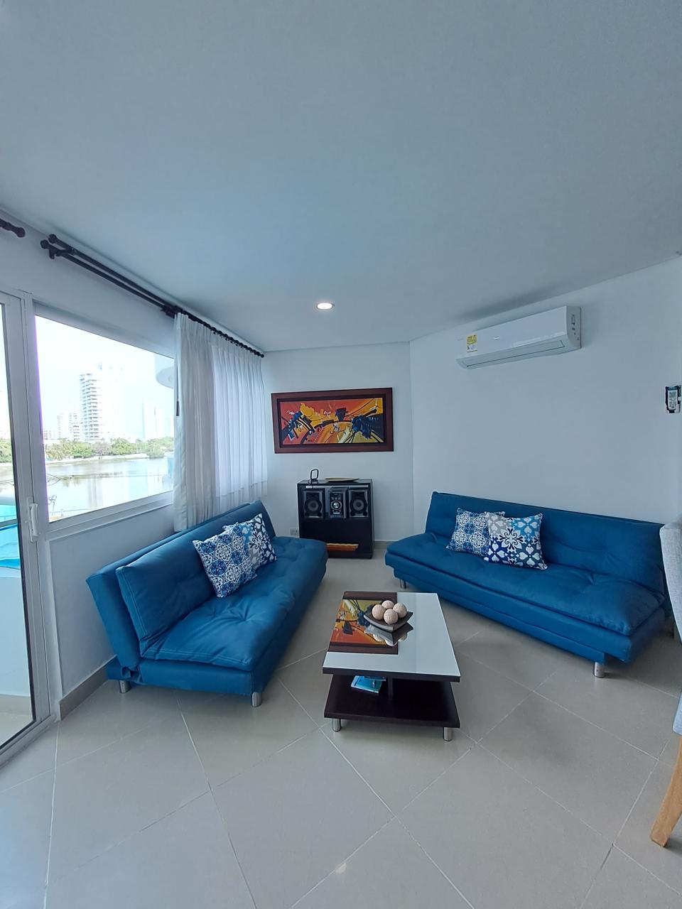 Apartamento de 1 Habitación en Torres de Lago – Comodidad y Elegancia en Cartagena / 1-Bedroom Apartment in Torres de Lago – Comfort and Elegance in Cartagena