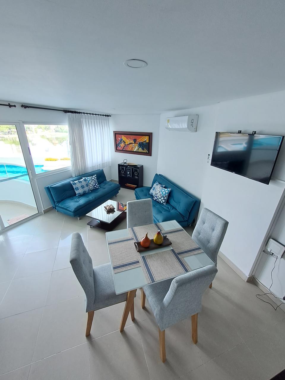Apartamento de 1 Habitación en Torres de Lago – Comodidad y Elegancia en Cartagena / 1-Bedroom Apartment in Torres de Lago – Comfort and Elegance in Cartagena
