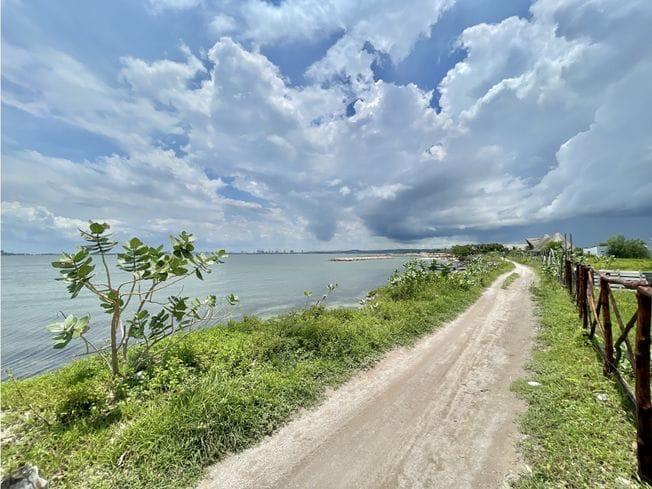Lote en Venta Frente al Mar – Isla de Tierrabomba, Cartagena / Oceanfront Lot for Sale – Tierrabomba Island, Cartagena