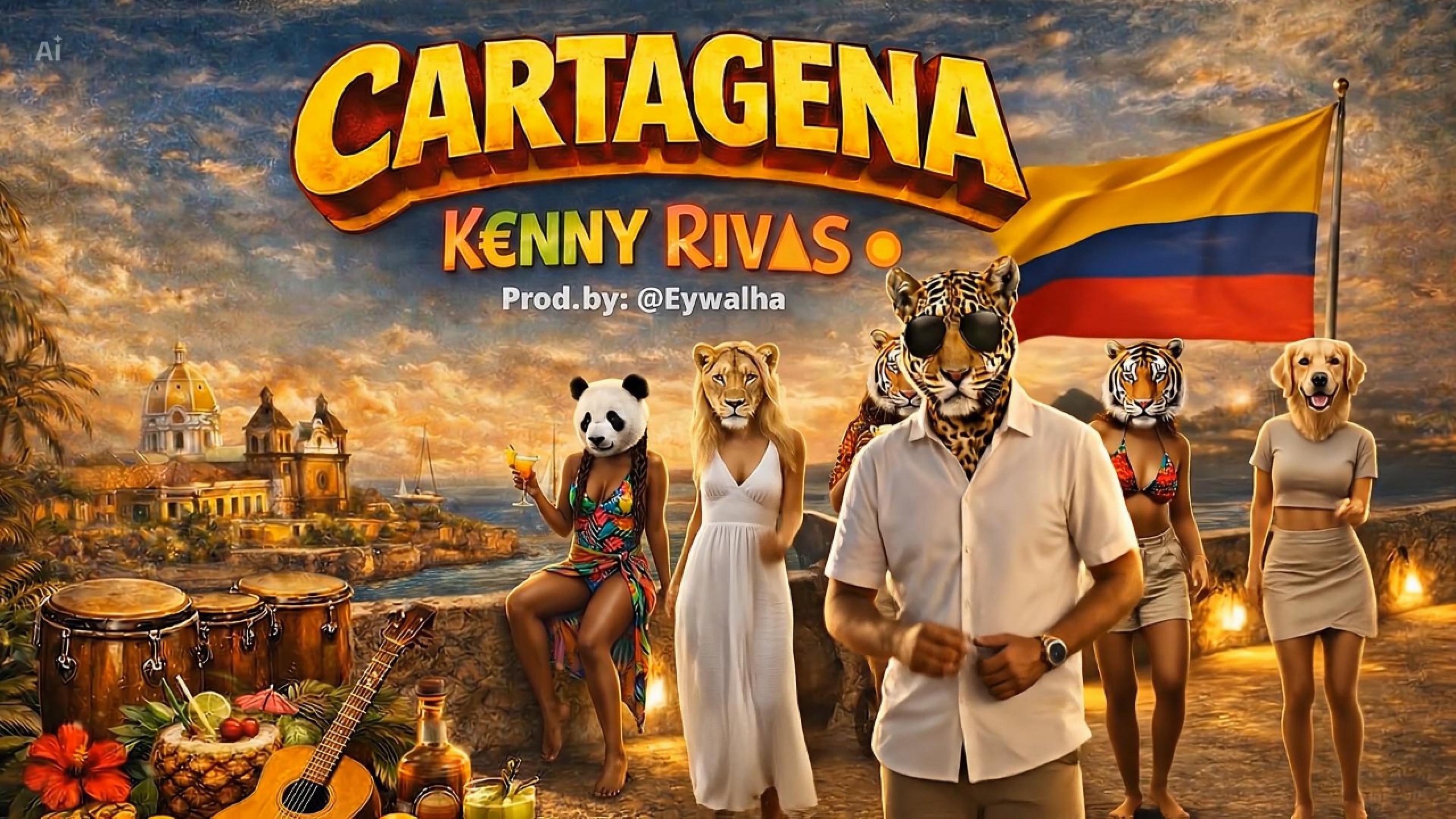 CARTAGENA SUENA AL MUNDO: KENNY RIVAS LANZA SU NUEVO VIDEO OFICIAL INSPIRADO EN EL CARIBE COLOMBIANO